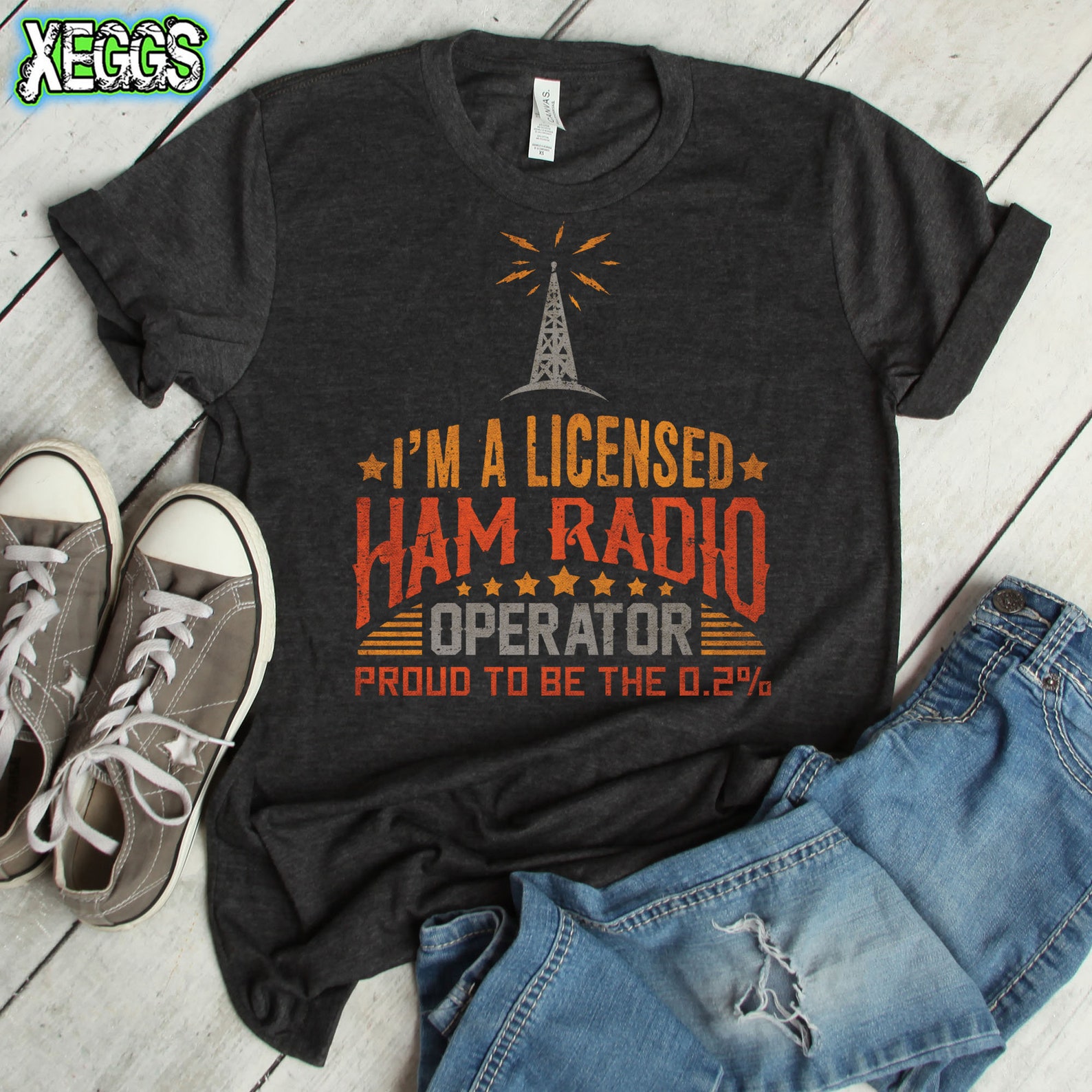 Ham Radio Shirt Ham Radio Gifts Licensed Ham Radio - Etsy