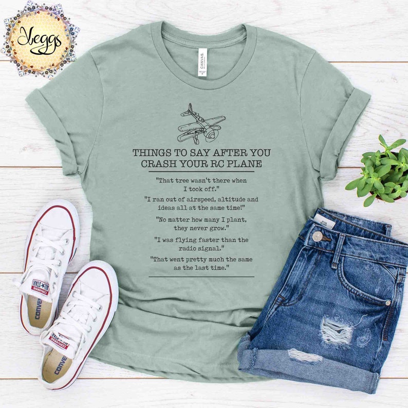 Grappige RC Vliegtuig Shirt, Nerd Shirt, Geek Geschenken, Vliegtuig Geschenken, Hobby Shirt, Radio GIfts, RC, RC Piloot Geschenken, Drone Pilot Gifts, Model Vliegtuig Nerd Heather Prism Dusty