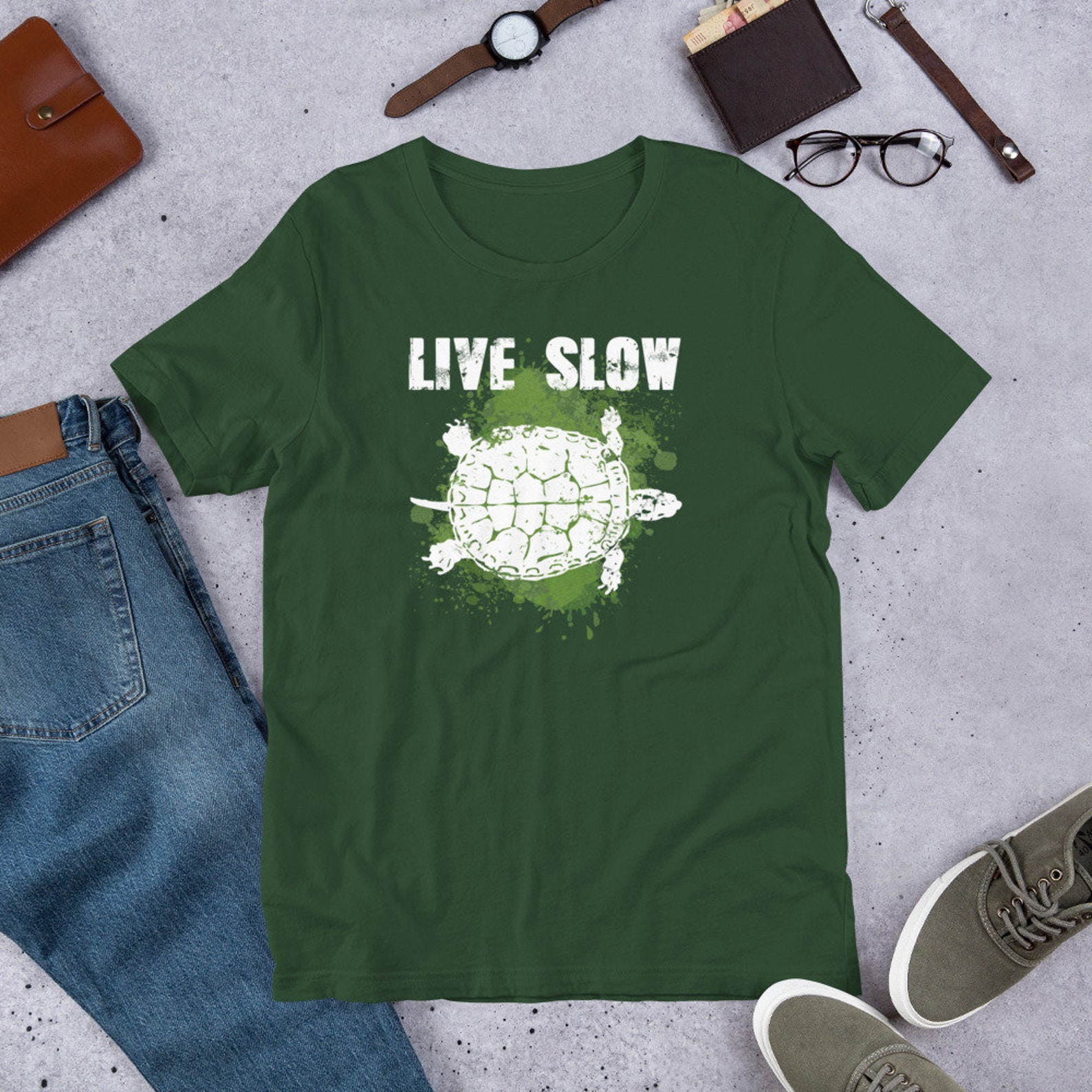 take it slow turtle shirt