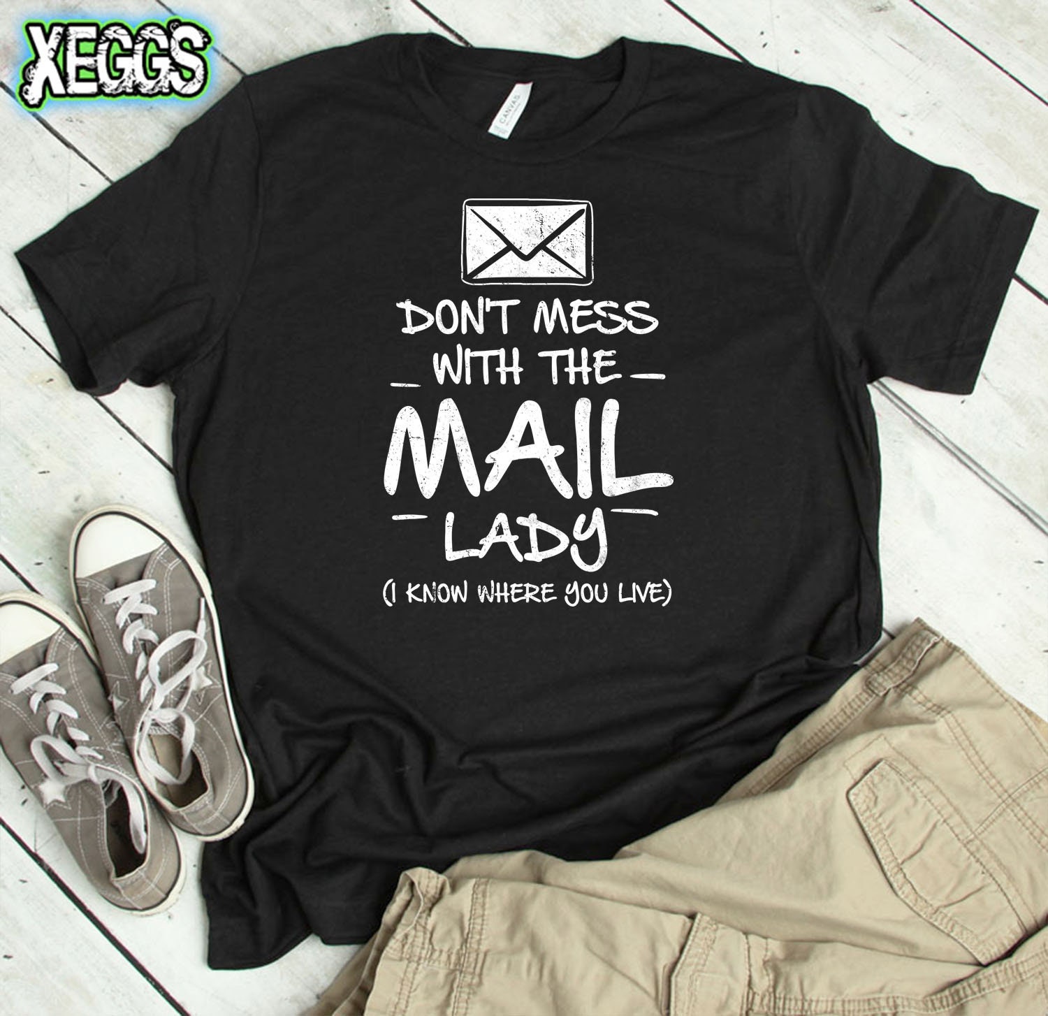Don't Mess With The Mail Lady USPS Rural Carrier Mail | Etsy