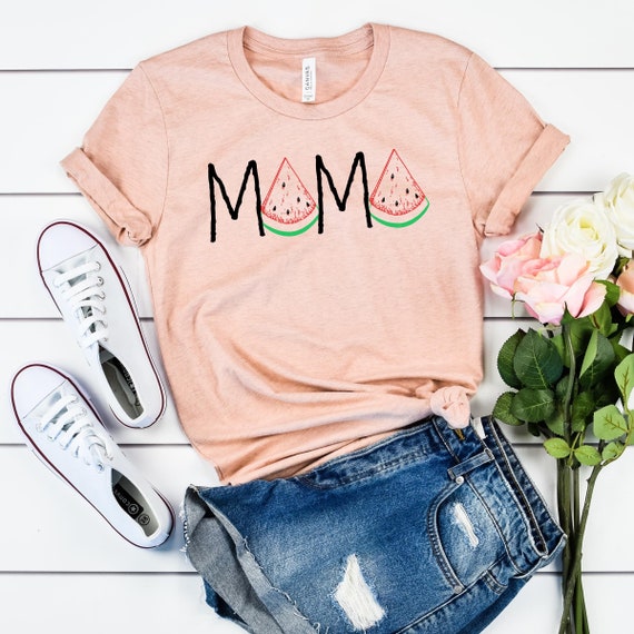 Watermelon Mom - Mom Gift T-Shirt Watermelon Mom - Mom Gift T-Shirt