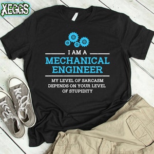 Sarcasm Gifts, Mechanical Engineer, Engineer Gifts, Engineer, Sarcasm, Stupid People, Physics, Math, Nerd, Geek, Dad Gift, Engineer Tshirt image 6