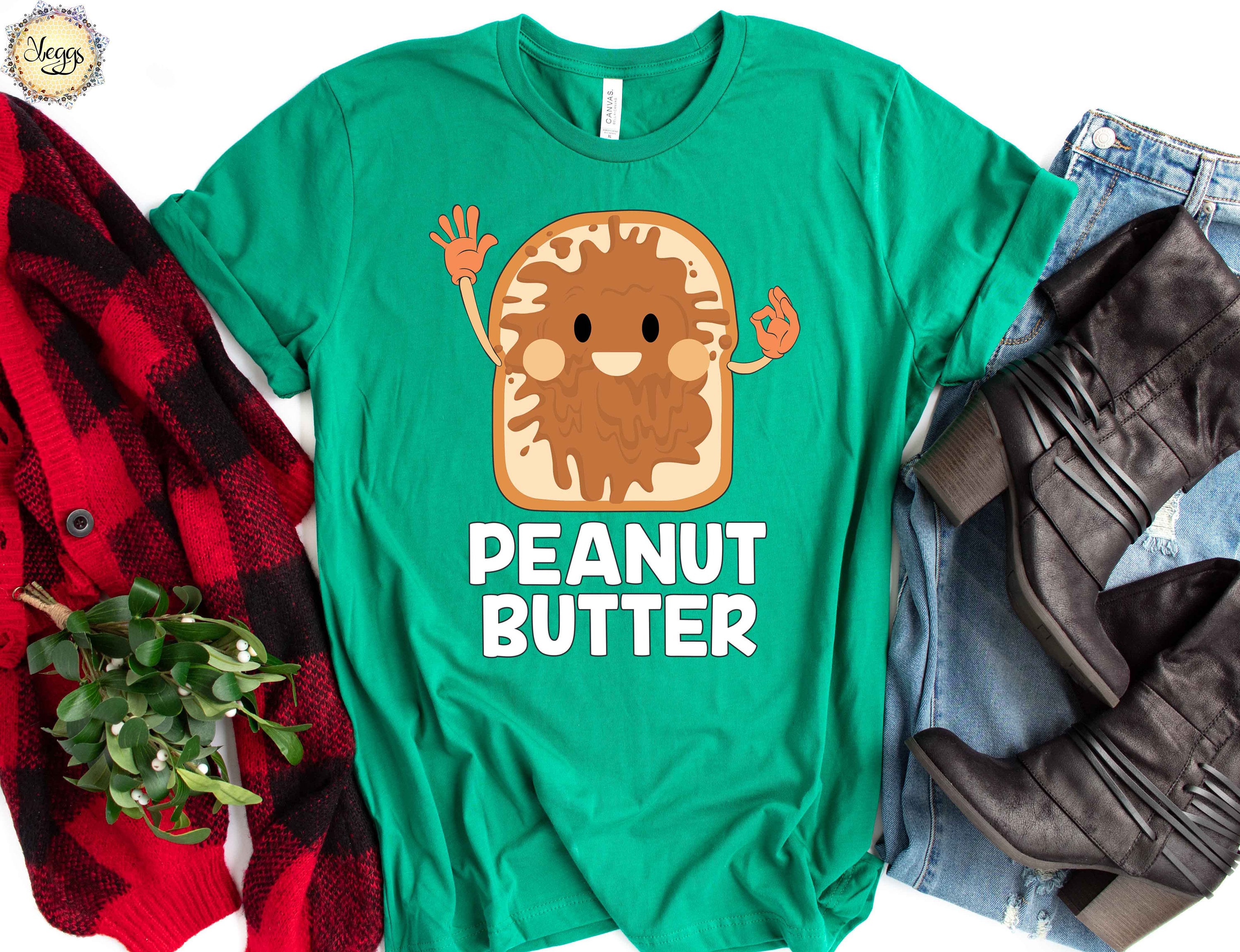 Peanut Butter Shirt - Peanut Butter Jelly - Couples Shirts - Halloween