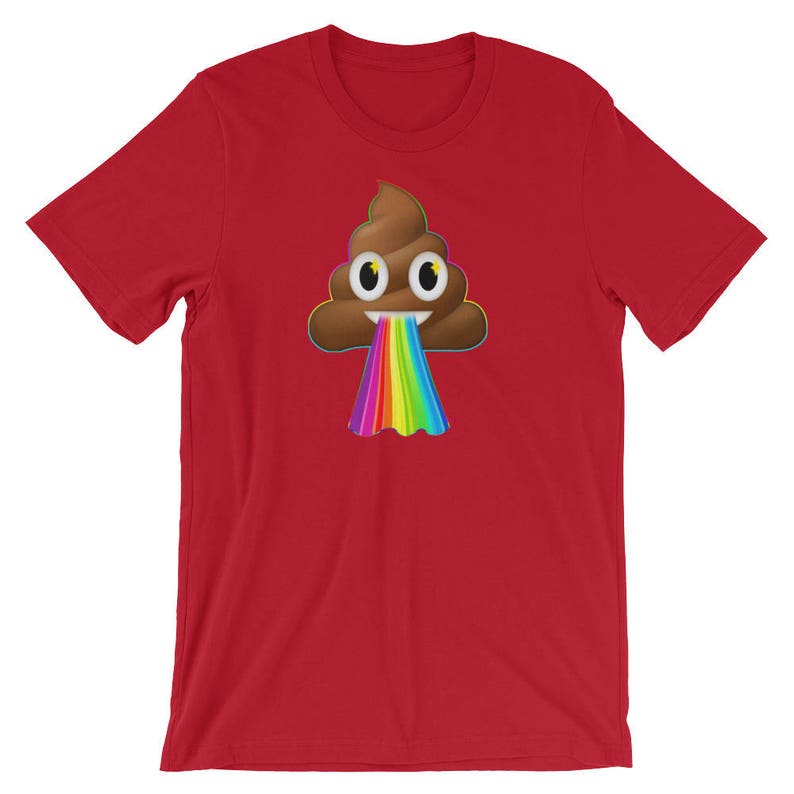 Premium Poop Emoji Shirt poop Emoji Puking a | Etsy