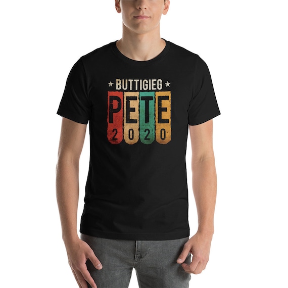 Mayor Pete Buttigieg 2020 Retro Pride Rainbow T-Shirt Mayor Pete Buttigieg 2020 Retro Pride Rainbow T-Shirt