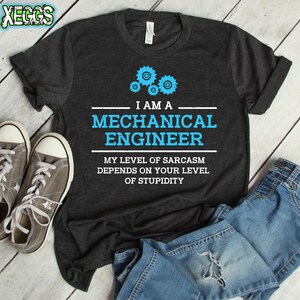 Sarcasm Gifts, Mechanical Engineer, Engineer Gifts, Engineer, Sarcasm, Stupid People, Physics, Math, Nerd, Geek, Dad Gift, Engineer Tshirt image 4