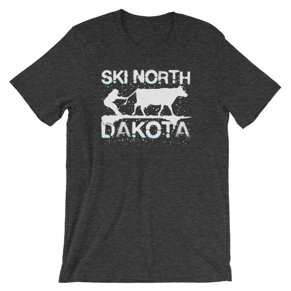 Premium "Ski North Dakota" Funny North Dakota Shirt