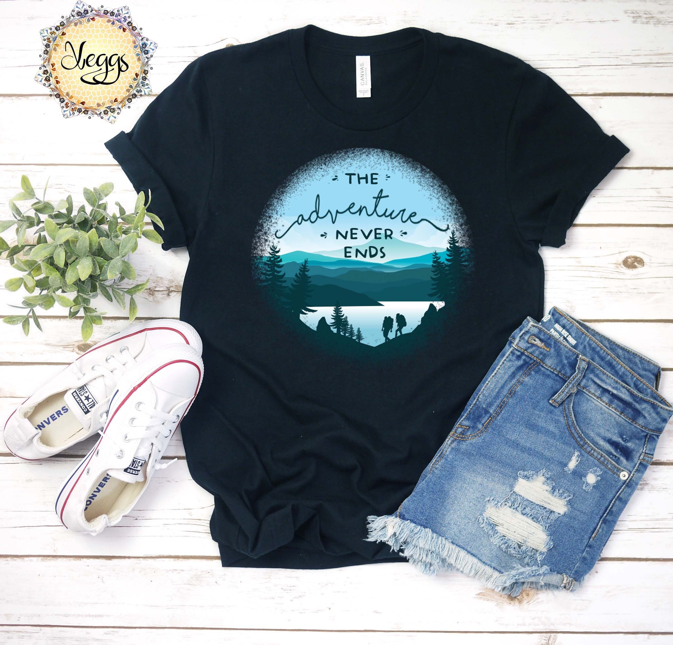 Mountain Hiking T Shirt for Women \u0026 Men 