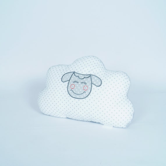 Cloud Pillow Cuddly Pillow Pillow With Face Etsy