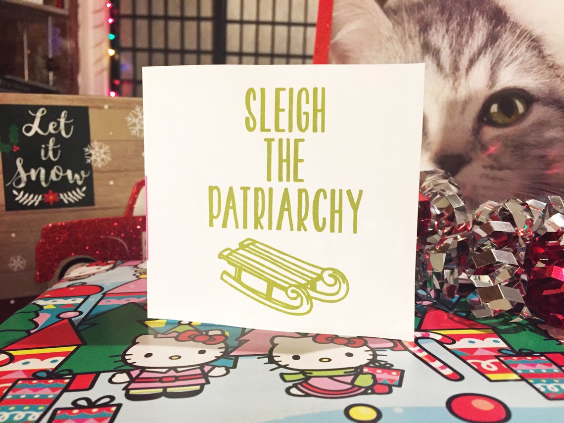 Feminist Christmas Cards 