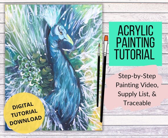Acrylic Painting Tutorial for Beginners