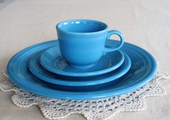 Fiestaware peacock blue hotsell