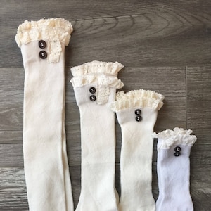 Boot Socks, Lace Boot Socks, Women Lace Socks, Girls Boot Socks, Baby Accessories, Baby Shower Gifts, Personalized Baby Gifts, Newborn Gift