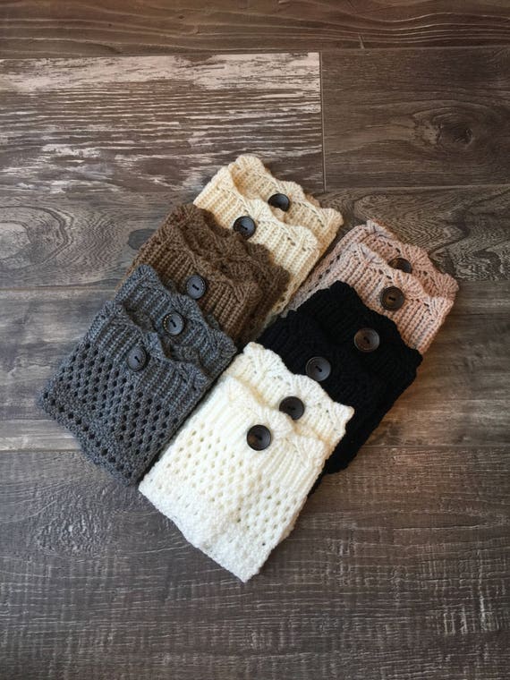 etsy boot cuffs
