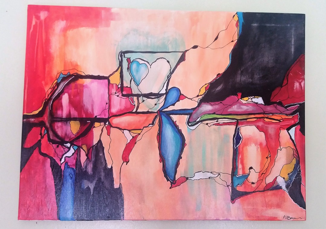 Painting, Acrylic Painting, Wall Painting, Wall Art, Art, Abstract Art