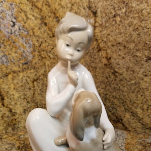 Lladro Ragazzo con cane #4522