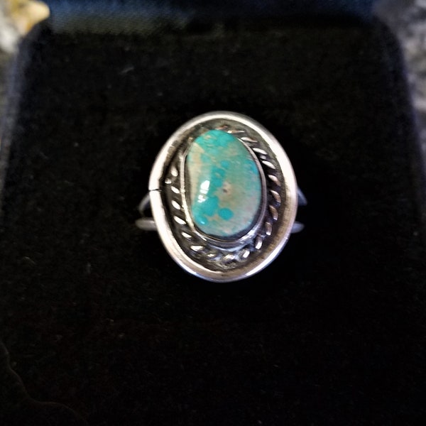 Sterling Silver & Turquoise Ring