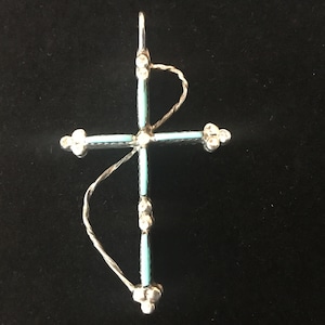 Zuni Double Sided Cross Pendant