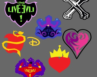 Descendants Svg Etsy