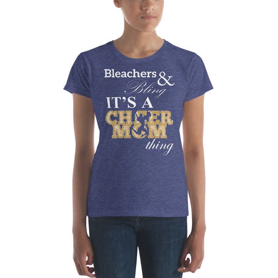 tee Bleachers and Bling Its a Cheer Mom Thing Unisex Sweatshirt