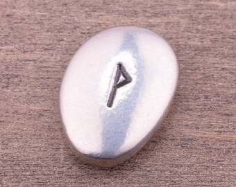 Rune Stone, Wunjo Rune Pocket Stone, Joy Harmony and Hope Charm, Worry Stone
