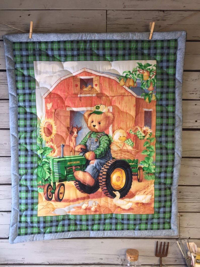 john deere receiving blankets