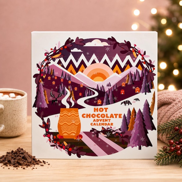 Hot Chocolate Advent Calendar 2026 | Real flakes of Silky Smooth Drinking Chocolate