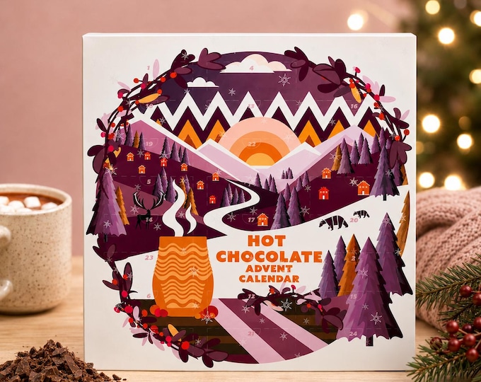 Hot Chocolate Advent Calendar 2026 | Real flakes of Silky Smooth Drinking Chocolate