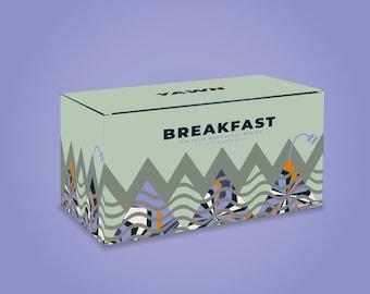 Breakfast Pyramid Tea Bag Selection. Black Tea Gift Box. English, Irish,  Scottish,  Yorkshire Breakfast. by Yawn Brew