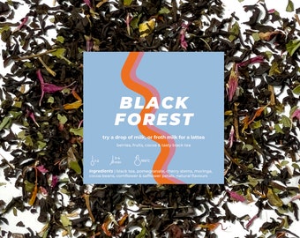 Black Forest. Loose Leaf Black Tea. Add Infuser. by Yawn Brew