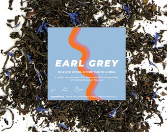 Earl Grey. Loose Leaf Black Tea. Add Infuser. by Yawn Brew