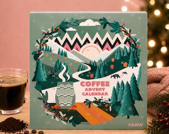 Coffee Advent Calendar 2026: 24 Craft Specialty coffees, Fresh Roasted
