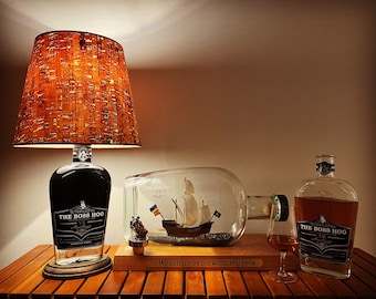 Whistle Pig Boss Hog Rye Whiskey Bottle Lamp