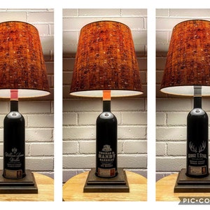 Buffalo Trace Antique Collection Bottle Lamp, BTAC, Bourbon Lamp, George T Stagg, Eagle Rare, Sazerac 18, Thomas Handy, William Larue Weller