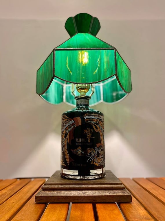 Suntory Hibiki Harmony Whiskey Decanter Bottle Lamp - 30th Suntory Hibiki Harmony Whiskey Decanter Bottle Lamp - 30th