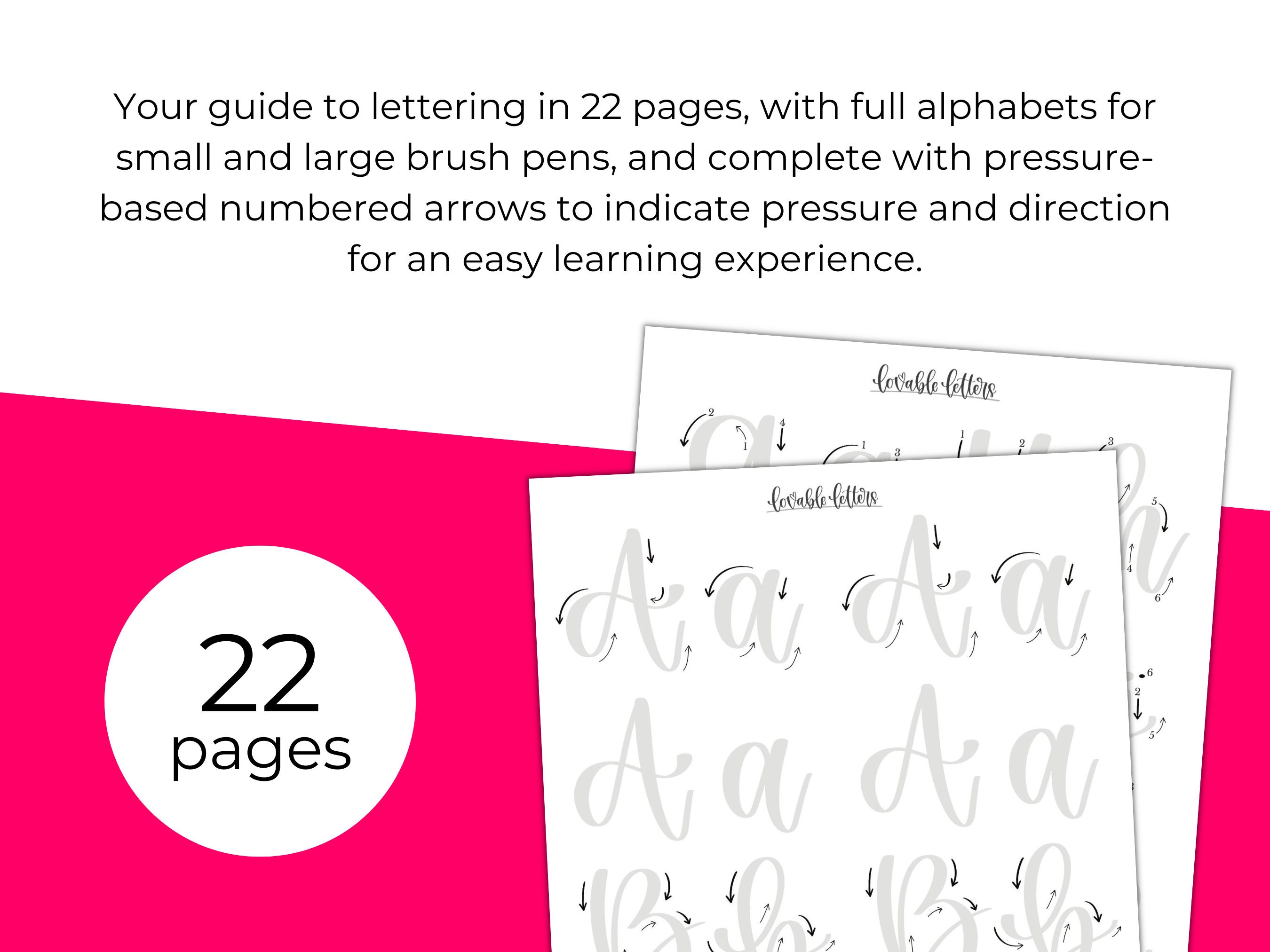 Script Alphabet Lettering Worksheet