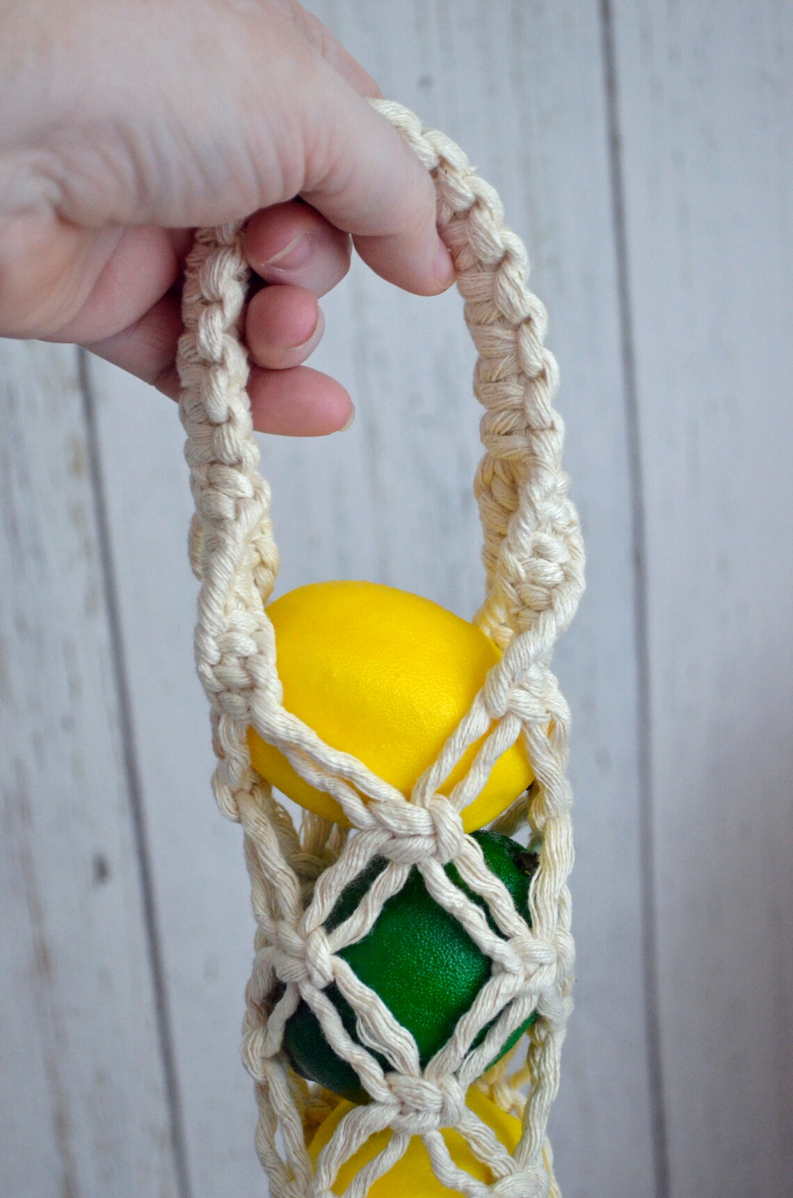 Macrame Hanging Bags for Onions Produce Hanging Bags Etsy Singapore
