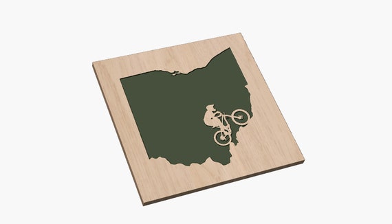 Ohio Mountain Biker - SVG