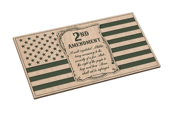 2nd Amendment Flag - SVG