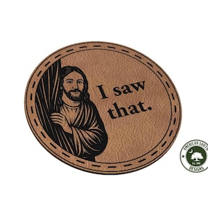 Jésus - J'ai vu ça - Couture - SVG - Téléchargement numérique