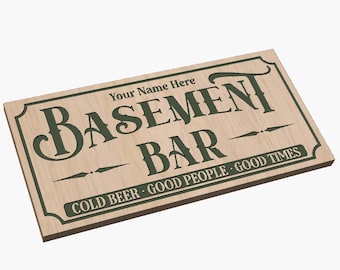 Basement Bar Sign   Files  , PNG - SVG