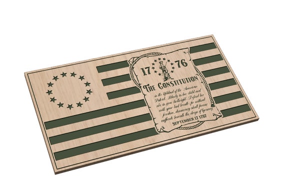 1776 The Constitution Betsy Ross - SVG