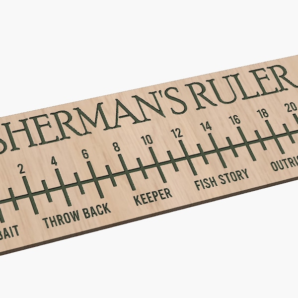 Fisherman's Ruler - SVG