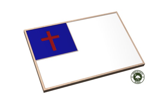Christian Flag - SVG