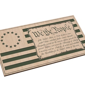 Betsy Ross com a bandeira da Constituição do povo - SVG - Download digital