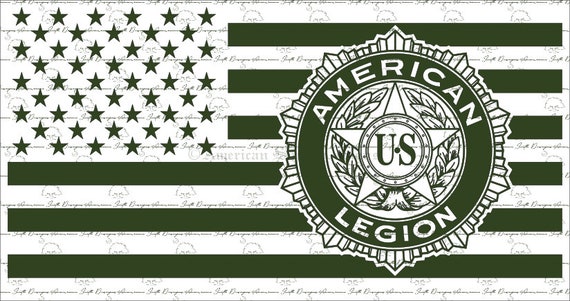 Download American Legion Flag Digital Files Svg Ai Png Eps Dxf Etsy