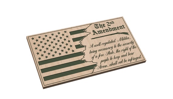 Tattered Flag 3  The 2nd Amendment - SVG