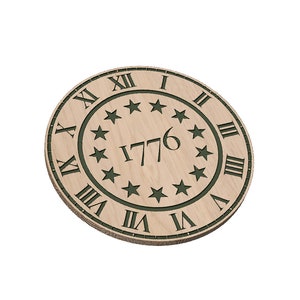 Betsy Ross 1776 Clock - SVG - Digital Download