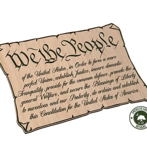 We The People Scroll - SVG - Digital Download