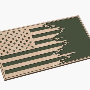 Tattered Flag 1 Blank Files , PnG SVG image 1